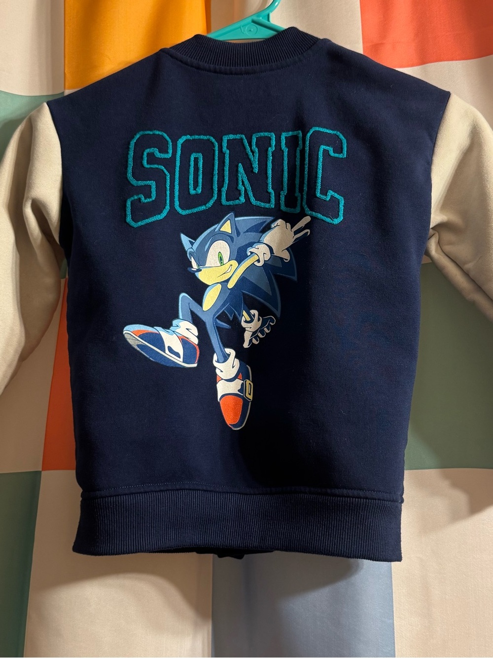 Sonic the Hedgehog- boys size 5 bomber jacket